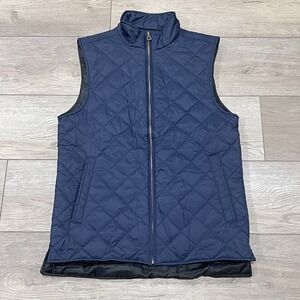Weatherproof Vest Men Small Navy Vintage Quilted Coat Insulated Jacket Zip Up